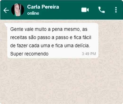 Depoimento de cliente