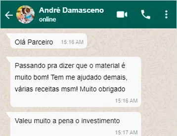 Depoimento de cliente