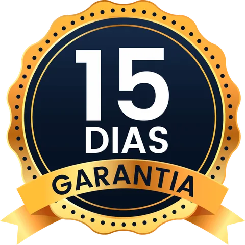 Selo de garantia de 15 dias