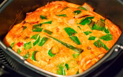 Omelete na Air Fryer